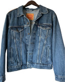 Hand Beaded Cowgirl Jacket with African Mud Cloth (Unisex)