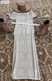 Knit maxi dress